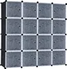 TWOLIIN DIY Système d'étagères Armoire à vêtements en Voir les images du produit 1