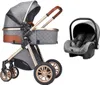 Kinderwagen 3-in-1 – Luxus Kombikinderwagen – Buggy & Produktbild-Vorschau 1
