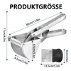 Kartoffelpresse aus rostfreiem Edelstahl, Produktbild-Vorschau 2
