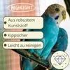 Vogeltränke Käfig Futterstation Vögel Gitteerbefestigung Produktbild-Vorschau 5