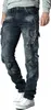 Cipo & Baxx Herren Regular Fit Jeans Stonewashed CD440 Blue Produktbild-Vorschau 3