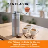 Manuelle Kaffeemühle, Hand Kaffeemühle Edelstahl,tragbare Produktbild-Vorschau 3