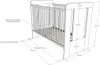 Babybett Gitterbett mit Matratze & Kleiner Prinz Gravur Produktbild-Vorschau 5