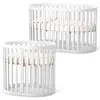 Veres Rom Ovales Babybett (90x70 cm), Erweiterungsset auf Produktbild-Vorschau 1