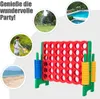 COSTWAY Vier-Gewinnt Spiel 120 x 42 x 104 cm, 4 Gewinnt Produktbild-Vorschau 5