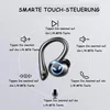 Diagram showing touch controls for Bluetooth headphones. Produktbild-Vorschau