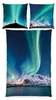 Polarlichter Bettwäsche Set 2tlg. 135x200 cm 100% Produktbild-Vorschau 1