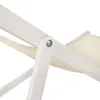Liegestuhl Strandliege Weiß Gartenliege Klappbar Produktbild-Vorschau 5