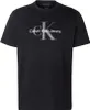 Calvin Klein Jeans Zwart Hero Monogram Tee T-shirt - L Podgląd zdjęcia produktu 4