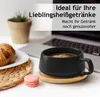 MIAMIO - 4 x 320 ml Cappuccinotassen Set, Cappuccino Tassen Produktbild-Vorschau 6