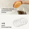 Praknu Vorratsgläser mit Deckel Luftdicht - Vorratsdosen Produktbild-Vorschau 3