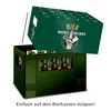 itenga Adventskalender für Bierkasten klassisch grün gold Produktbild-Vorschau 5