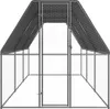 vidaXL Zewnętrzna klatka dla kur 2x6x2 m Stal ocynkowana Podgląd zdjęcia produktu 1