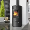 Justus Austin 7 Kaminofen Stahl Schwarz Produktbild-Vorschau 2