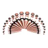 36 Stück Edelstahl Spitzkegel Stretching Ohr Tunnel Stecker Produktbild-Vorschau 8