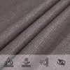vidaXL Sonnensegel 2 x 6 m HDPE Rechteckig Hellgrau Produktbild-Vorschau 4