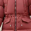 ASKSA Damen Mantel Wintermantel Lang Puffer Daunenmantel Produktbild-Vorschau 4