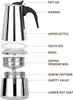 200 ml Espressokocher für den Herd, Induktions-Kaffeekanne, Produktbild-Vorschau 3