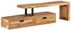 vidaXL TV stolek (118-200) x 30 x 40 cm akátový masiv Náhled obrázku produktu 6