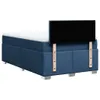 Langlebige Boxspringbett mit Matratze Blau 120x200 cm Stoff Produktbild-Vorschau 7
