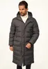 OneRedox Herren Parka mit Kapuze als Winterjacke - Langer Produktbild-Vorschau 5