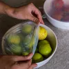 Zestaw okrągłych pokrywek silikonowych, 6 sztuk Podgląd zdjęcia produktu 4
