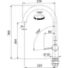Franke Active, Standard, Schwarz, Zamak, Joystick, Produktbild-Vorschau 4