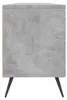 vidaXL TV skrinka betónová sivá 150x30x44,5 cm odvodený Náhľad obrázku produktu 7