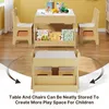 BEALIFE 3-teilige Kindersitzgruppe TB91 | Kindertisch mit 2 Produktbild-Vorschau 4