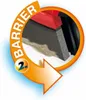 A close-up diagram showing layers of a product, with text and an arrow indicating a feature. Produktbild-Vorschau