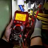 Digital Multimeter mit LED-Buchsen, Strommessgerät True RMS Produktbild-Vorschau 6