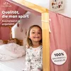 Himmel für Hausbett aus Musselin - Länge 320, 360 oder 420 Produktbild-Vorschau 2