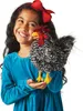 Folkmanis Handpuppe Hahn grau 30 cm Produktbild-Vorschau 5