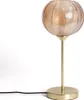 Tischlampe Metall und Glas Klimt Bernstein Produktbild-Vorschau 1