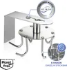 Ganci da cucina, acciaio inox, girevoli, 6 ganci Anteprima dell’immagine prodotto 8