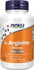 NOW FOODS L-Arginina 500 mg 100 Kapseln – Aminosäure Produktbild-Vorschau 1