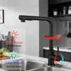 AICA Hochdruck Edelstahl Wasserhahn Küche Ausziehbar Produktbild-Vorschau 4