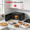 WILLZ Mikrowelle 20L 700W 6 Leistungsstufen Drehregler Produktbild-Vorschau 6