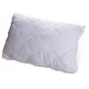 A white quilted pillow on a white background. Produktbild-Vorschau