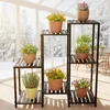 Relaxdays Blumenregal aus Metall, 7 Ablagen für Blumen- & Produktbild-Vorschau 2
