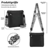 Schultertasche Mittel Damen Umhängetasche Crossbody Bag Produktbild-Vorschau 8
