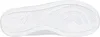 The sole of a white sneaker is shown from an underneath view. Voir les images du produit