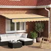 Manuelle Gelenkarmmarkise mit LEDs 3,5 x 2 m Produktbild-Vorschau 2