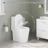Sedile per WC - Sedile per WC - Forma a D - Chiusura Anteprima dell’immagine prodotto 3