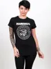 Ramones - Siegel Damen Medium T-Shirt - schwarz Produktbild-Vorschau 2