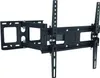 A black metal TV wall mount is shown against a white background. Produktbild-Vorschau