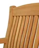 Teakholz Sessel Messina massiver wetterfester Holzsessel Produktbild-Vorschau 2