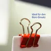72x Büroklammer Heftklammer Binder Clips Dokumenten Clip Produktbild-Vorschau 7