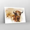 Poster - Poster ohne Rahmen - Stier Scotch Aquarell - Produktbild-Vorschau 7