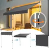 Fiqops Markise Klemmmarkise Einziehbar Sonnenmarkise Produktbild-Vorschau 3